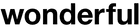 Wonderful