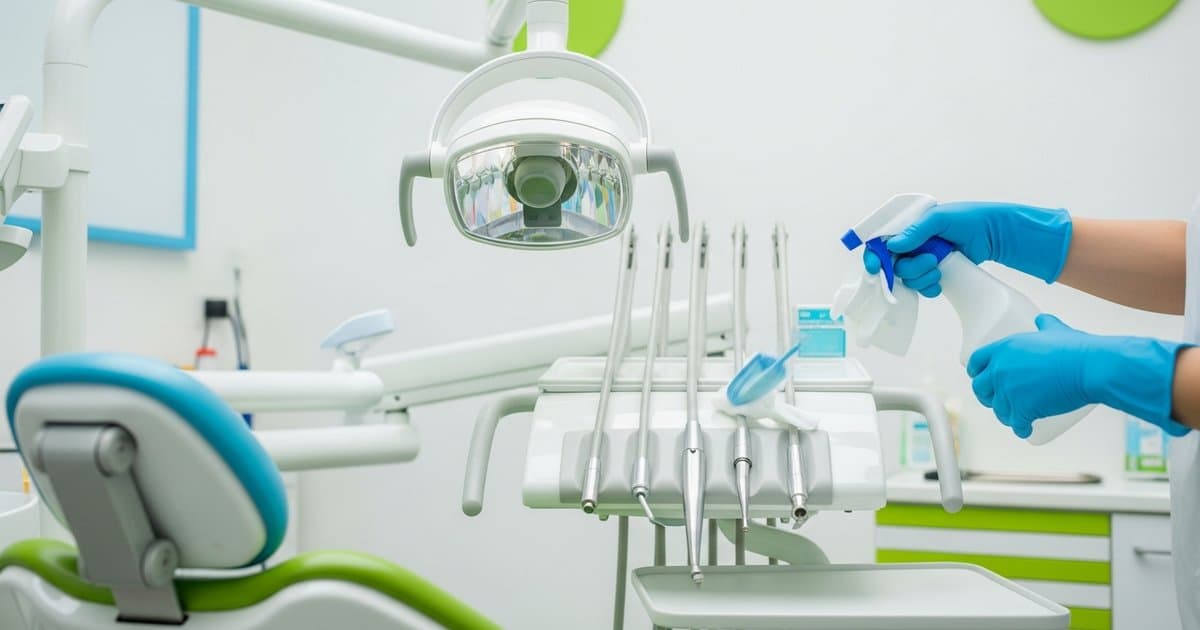 Dental Unit Disinfection: Chair, Light, and Delivery System