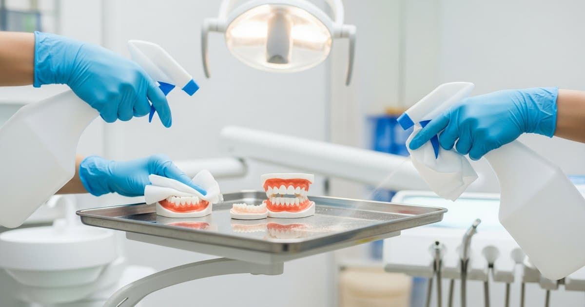 Disinfecting Dental Impressions and Prosthetics