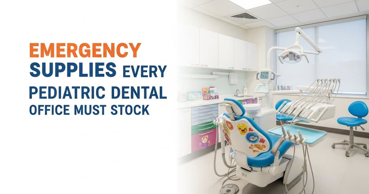 Emergency Supplies Every Pediatric Dental Office Must Stock