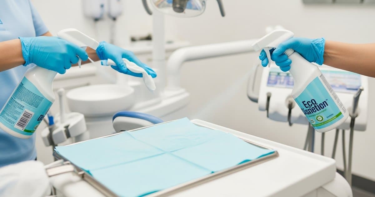 Green Disinfection: Eco-Friendly Cleaning Products for Dental Offices